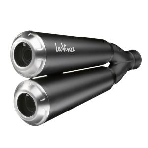 Escape completo LeoVince GP Duals negro Yamaha XSR 700 21-